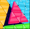 Triangles in a row